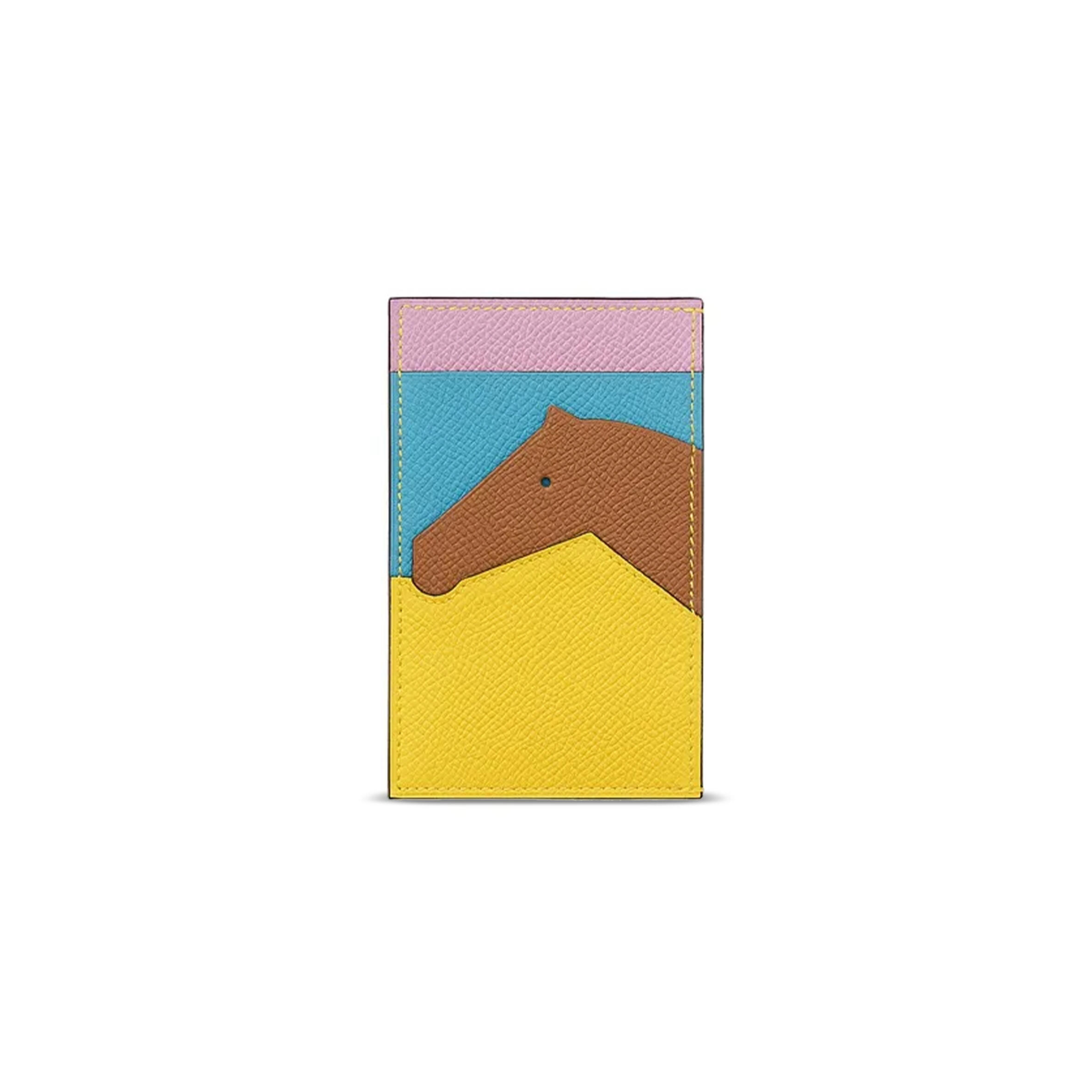 HERMES LITTLE HORSES CARD HOLDER H078316CAAA (11*7cm)